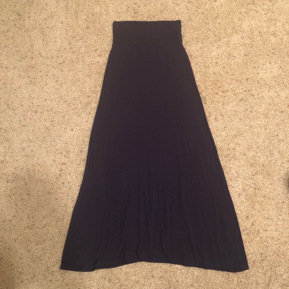 Dark Blue maxi skirt